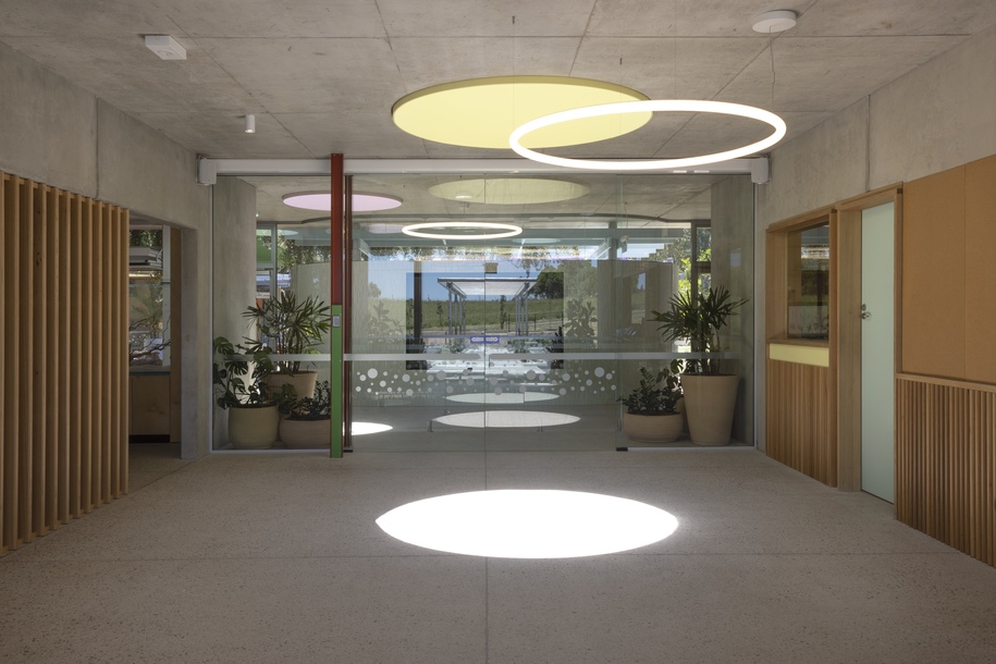Interior photograph of Rouse Hill Chilcare by Ross Honeysett